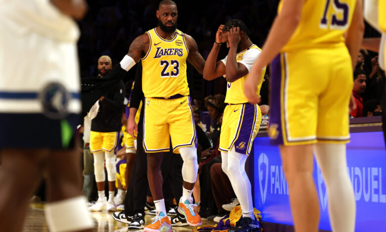 Timberwolves vs Lakers match player stats